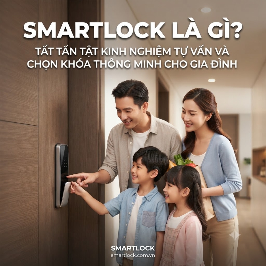 SMARTLOCK LÀ GÌ? TẤT TẦN TẬt VỀ SMART LOCK