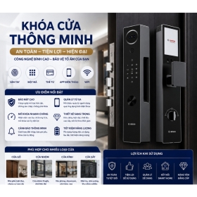Khóa Cửa Thông Minh Xu Hướng An Ninh Nhà Hiện Đại 